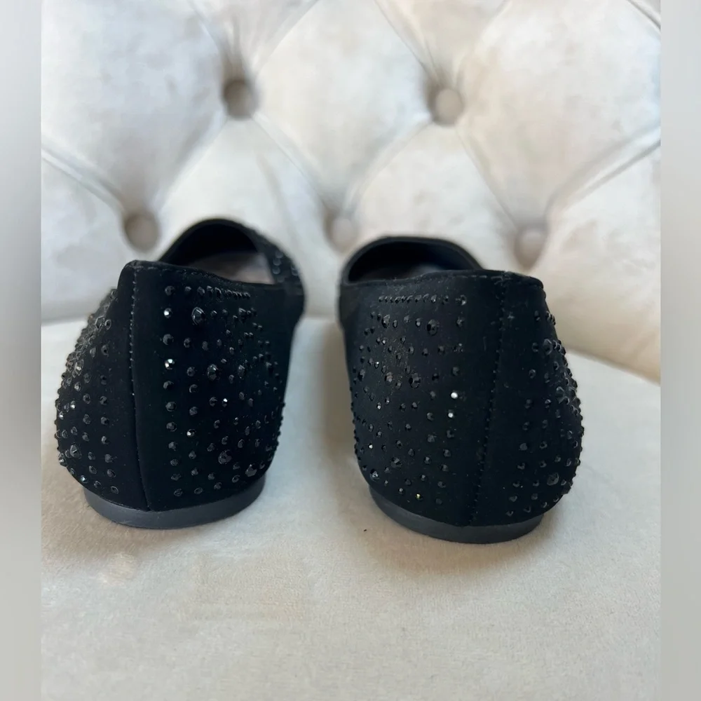 Cityclassified‎ Black Studded Women's Flats Size 7